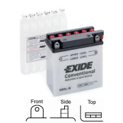 EB5L-B żtartovacia batéria EXIDE Conventional EXIDE