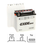 EB7-A żtartovacia batéria EXIDE Conventional EXIDE