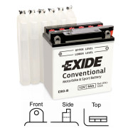 EB9-B żtartovacia batéria EXIDE Conventional EXIDE