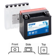 ETX12-BS żtartovacia batéria EXIDE AGM EXIDE