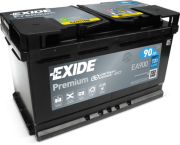 EA900 EXIDE Startovací baterie 12V / 90Ah / 720A - pravá (Premium) | EA900 EXIDE