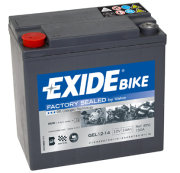 GEL12-14 EXIDE Motobaterie 12V / 14Ah / 150A (Bike GEL) | GEL12-14 EXIDE