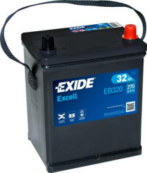 EB320 EXIDE Startovací baterie 12V / 32Ah / 270A - pravá (Excell) | EB320 EXIDE