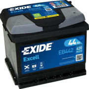 EB442 EXIDE Startovací baterie 12V / 44Ah / 420A - pravá (Excell) | EB442 EXIDE