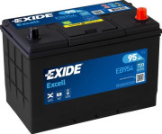EB954 EXIDE Startovací baterie 12V / 95Ah / 720A - pravá (Excell) | EB954 EXIDE