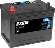 EC605 startovací baterie CLASSIC * EXIDE