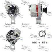 A12BH0129A2 Alternátor SIDAT