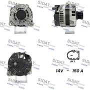 A12BH0276 Alternátor SIDAT