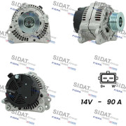 A12BH0837A2 Alternátor SIDAT