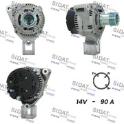 A12BH0899A2 Alternátor SIDAT