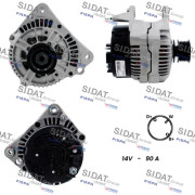 A12BH1280A2 Alternátor SIDAT