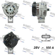 A24BH0042A2 Alternátor SIDAT