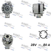 A24BH0061A2 Alternátor SIDAT