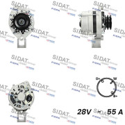 A24BH0076A2 Alternátor SIDAT