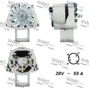 A24BH0116A2 Alternátor SIDAT