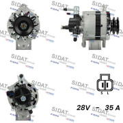 A24HT0120A2 Alternátor SIDAT