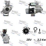 S24MH0127A2 żtartér SIDAT