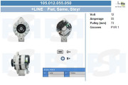 105.012.055.050 Alternátor +Line BV PSH