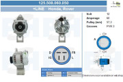 125.508.060.050 Alternátor +Line BV PSH