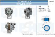 125.550.095.370 Alternátor Prestolite Reman BV PSH