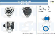 135.520.150.000 Alternátor +Line BV PSH