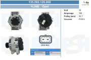 135.592.120.000 Alternátor +Line BV PSH