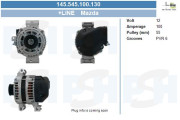 145.545.100.130 Alternátor +Line BV PSH