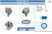 145.557.090.130 Alternátor +Line BV PSH