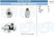 151.532.112.370 żtartér Prestolite Reman BV PSH