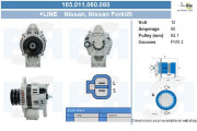 165.011.060.080 Alternátor +Line BV PSH