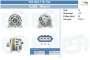 165.599.110.130 Alternátor +Line BV PSH