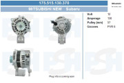 175.515.130.370 Alternátor Prestolite Reman BV PSH