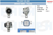 195.549.120.260 Alternátor Comstar (Visteon) New BV PSH