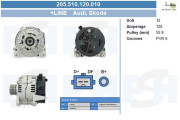 205.510.120.010 Alternátor +Line BV PSH