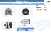 205.555.150.014 Alternátor TWA Reman BV PSH