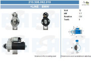 210.506.092.010 żtartér +Line BV PSH