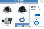 215.505.070.010 Alternátor +Line BV PSH