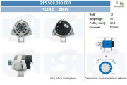 215.509.090.000 Alternátor +Line BV PSH