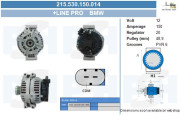 215.530.150.014 Alternátor TWA Reman BV PSH