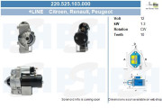 220.525.103.000 żtartér +Line BV PSH