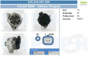 225.530.097.500 Alternátor Valeo Reman BV PSH