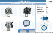 225.536.150.014 Alternátor TWA Reman BV PSH