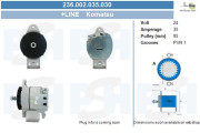 236.002.035.030 Alternátor +Line BV PSH