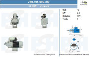 250.505.092.200 żtartér +Line BV PSH