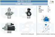 300.594.112.010 żtartér +Line BV PSH