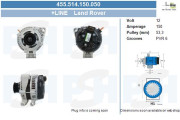 455.514.150.050 Alternátor +Line BV PSH