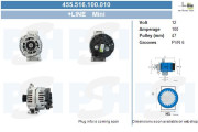 455.516.100.010 Alternátor +Line BV PSH