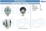 505.030.045.311 Alternátor Denso Reman BV PSH