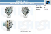 506.510.120.370 Alternátor Prestolite Reman BV PSH