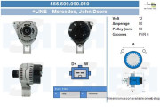 555.509.090.010 Alternátor +Line BV PSH